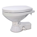 Jabsco Quiet Flush Electric Toilet - Compact Bowl, 12V